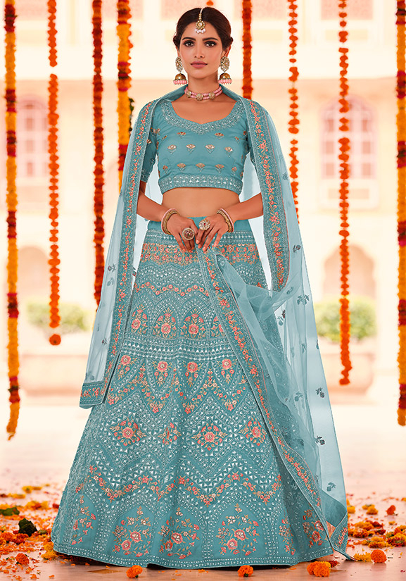 Designer Net Lehenga Choli Dno A 2221