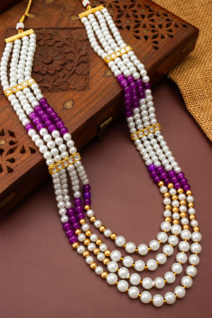 Multicolor Stones Studded Necklace