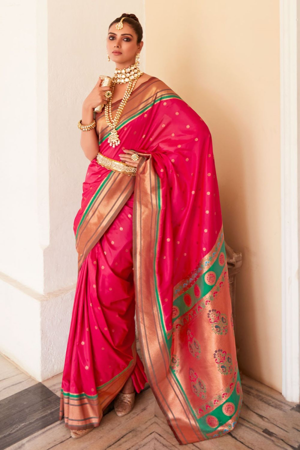 20% OFF + Cashback on Saj Readymade Designer Peshwai Nauvari Saree on  Snapdeal | PaisaWapas.com