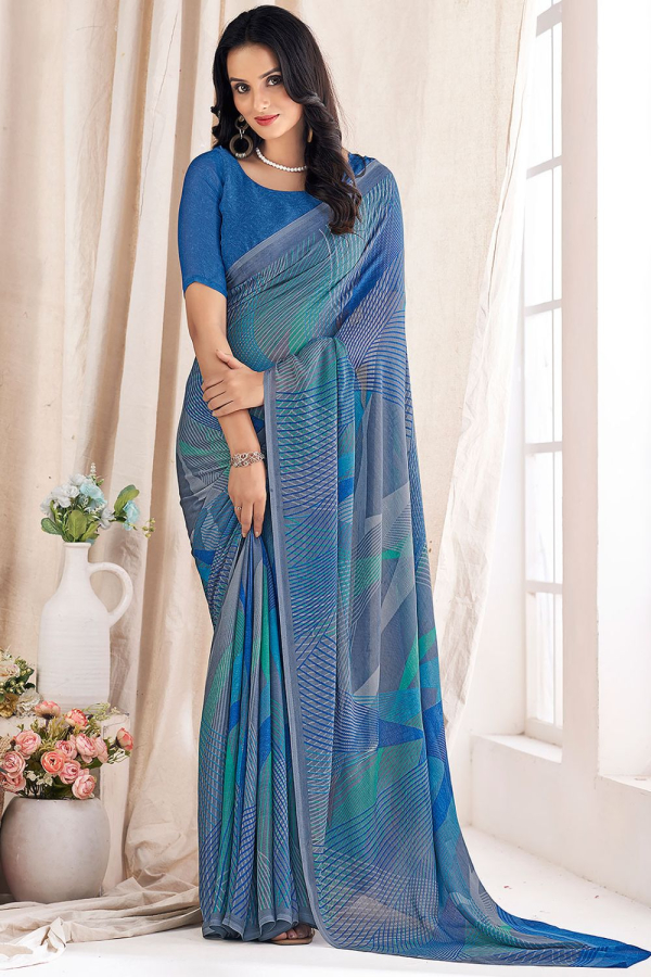 Buy Indigo Violet Patola Saree online-Karagiri