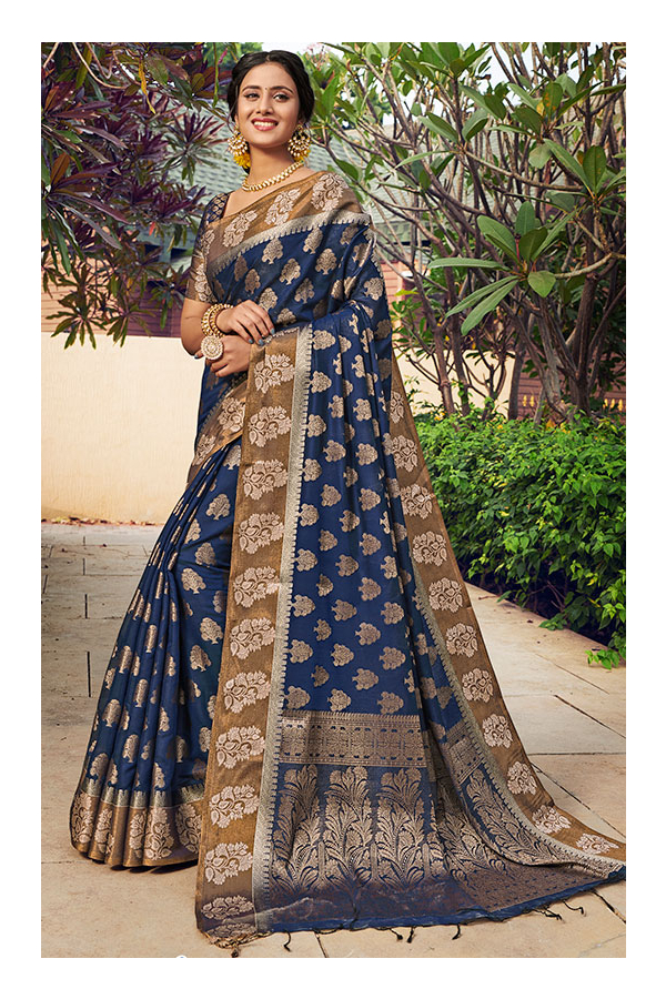 Admyrin Navy Blue Heavy Georgette Foil Printed Sequin Work Party Wear Saree  with Matching Blouse Piece at Rs 1299.00 | सिक्विन्स वर्क साड़ी - Admyrin E  Com Services, Surat | ID: 2851085317055