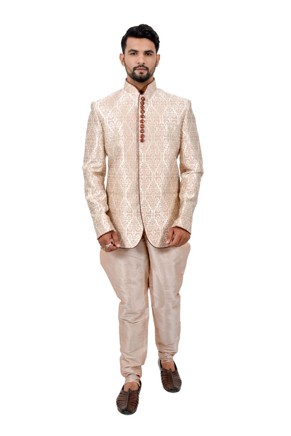 Unique Look Linen Jodhpuri Suit Online | Bagtesh Fashion