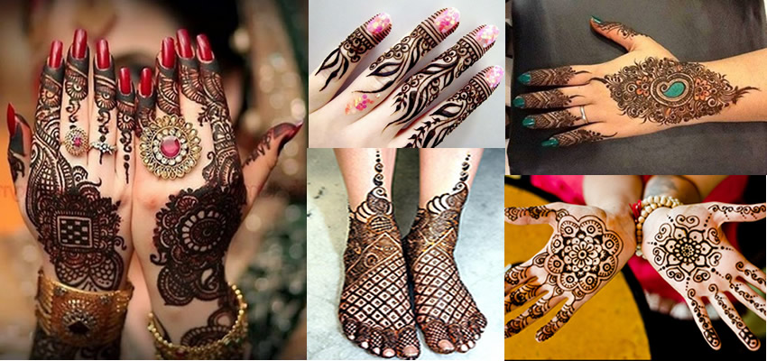 New Mehndi Designs for Navratri 2021: Bookmark These Front and Back Hand Mehndi  Design Images and Easy Mehandi Tutorial Videos To Apply During Sharad  Navaratri | 🙏🏻 LatestLY